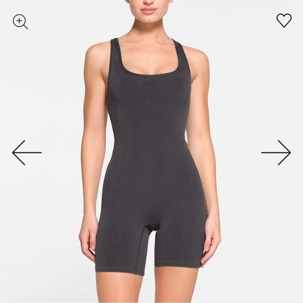 SKIMS Charcoal Jumpsuit